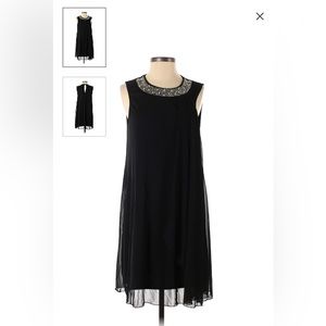 Annalee + Hope Sleeveless black cocktail dress NWT